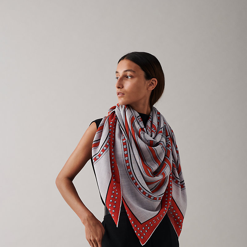 Grand Tralala shawl 140 | Hermès Thailand